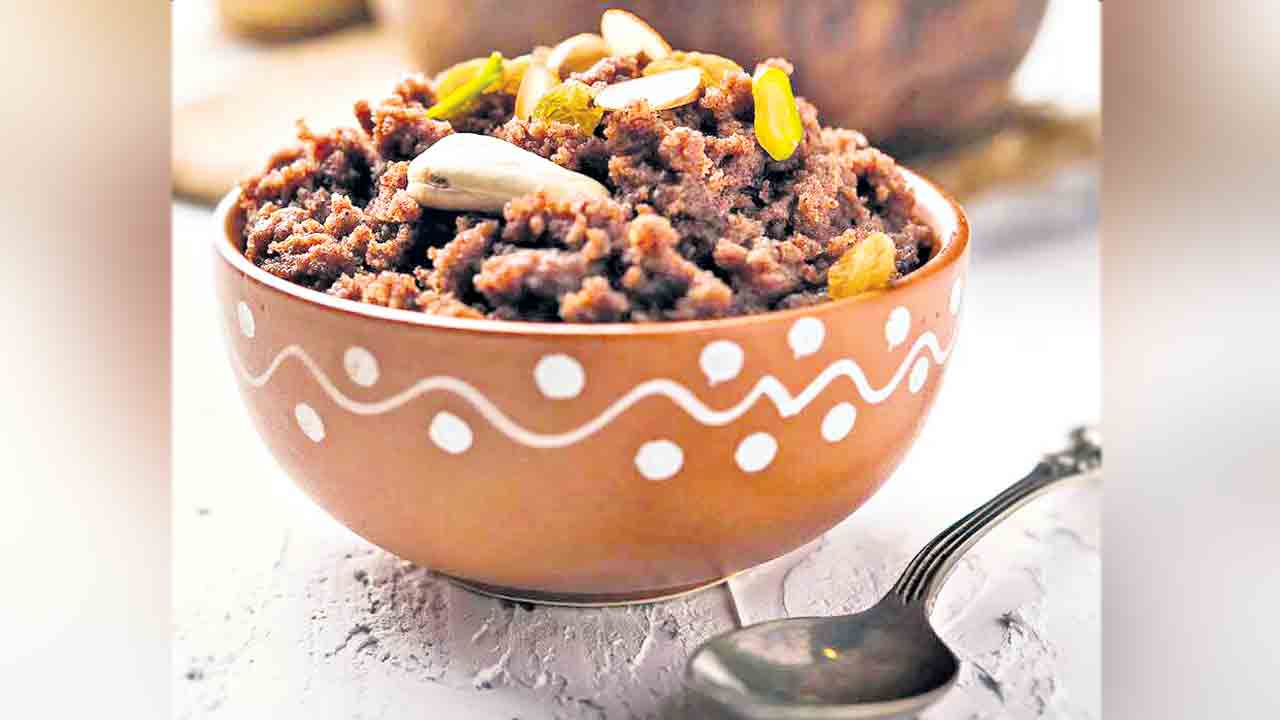 రాగి యాపిల్ హల్వా