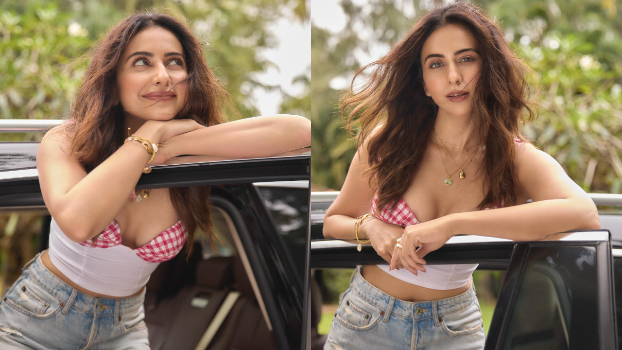 Rakul Preet Singh |  గ్లామర్ తో పిచ్చెక్కిస్తున్న‌ రకుల్ ప్రీత్ సింగ్.. ఫోటోలు వైర‌ల్‌