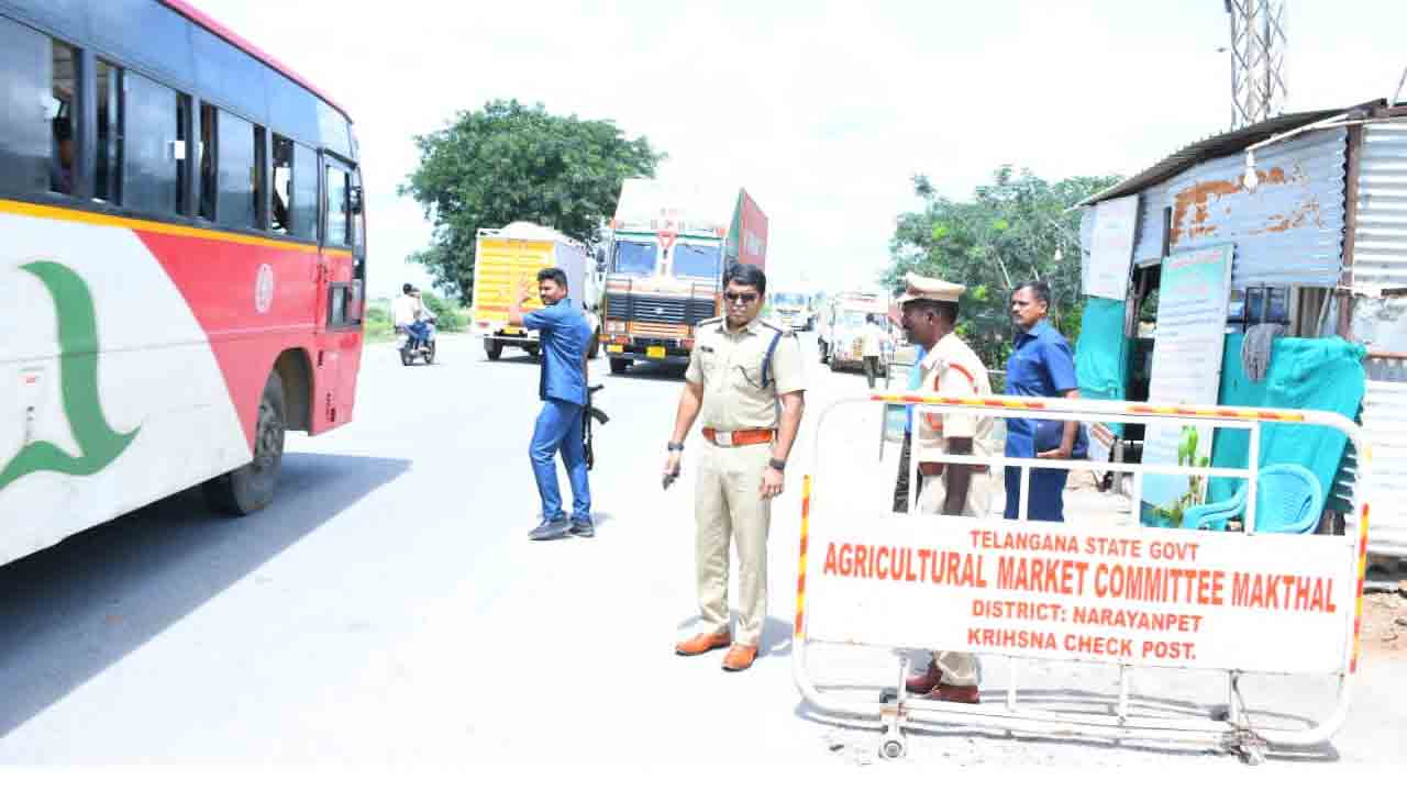 SP Dr. Vineeth | నారాయణపేట జిల్లా సరిహద్దులో శాశ్వత చెక్పోస్టుకు చర్యలు : జిల్లా ఎస్పీ డాక్టర్ వినీత్