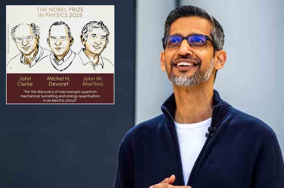 Sundar Pichai | అదృష్టంగా భావిస్తున్నా.. వారికి నోబెల్ బహుమతి వరించడంపై సుందర్ పిచాయ్ ఆనందం