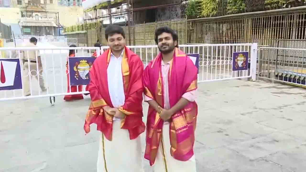 Kiran Abbavaram | తిరుమ‌ల శ్రీవారిని ద‌ర్శించుకున్న కిర‌ణ్ అబ్బ‌వ‌రం