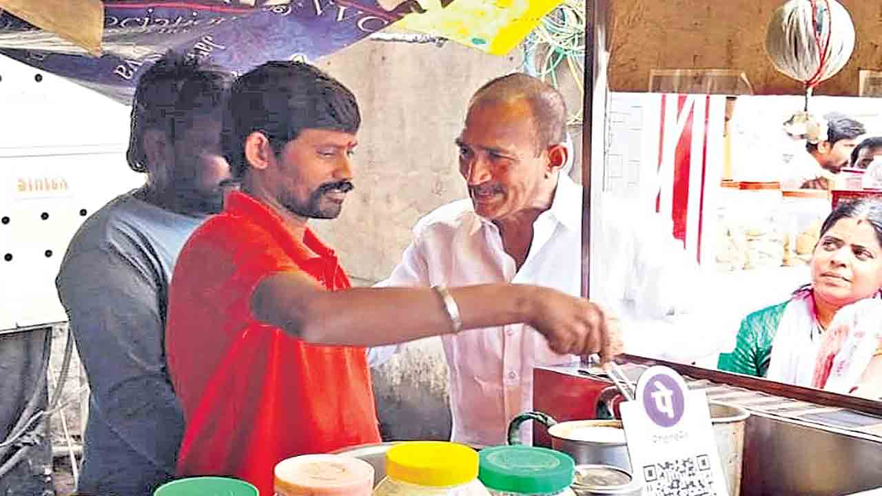 తండ్రి దౌర్జన్యాలను పునికి పుచ్చుకున్నాడు