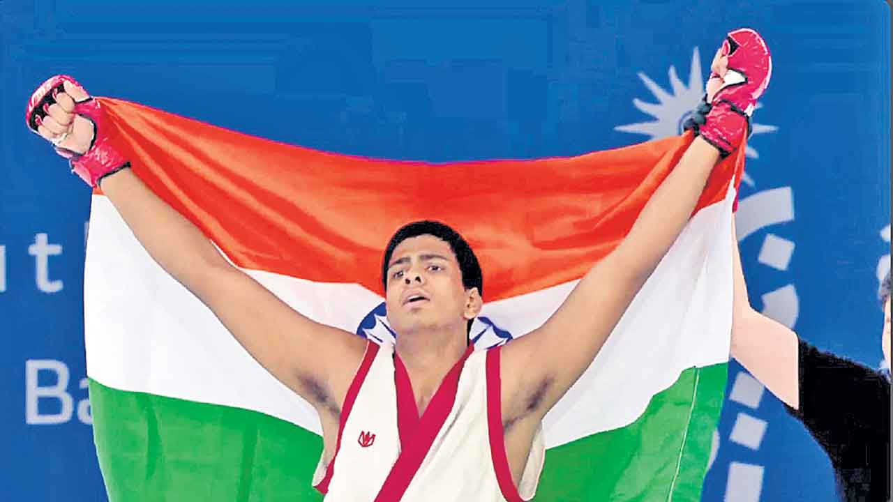 ఎంఎంఏలో భారత్కు తొలి పతకం