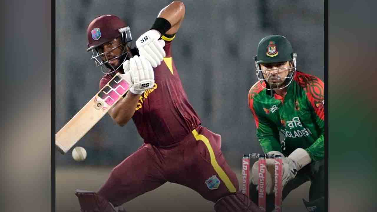 WI vs BAN | మెరిసిన హోప్.. సూపర్ ఓవర్లో విండీస్‌ జయకేతనం