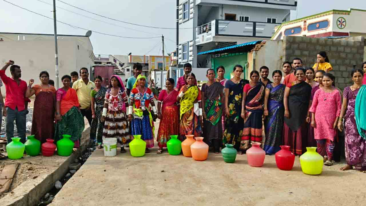 యాసాయికుంటతండాలో తాగునీటి తండ్లాట