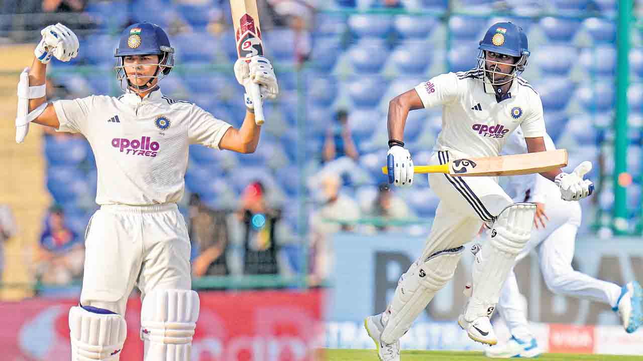 జైస్వాల్‌ శతక జోరు.. డబుల్‌ సెంచరీకి చేరువలో యువ ఓపెనర్‌