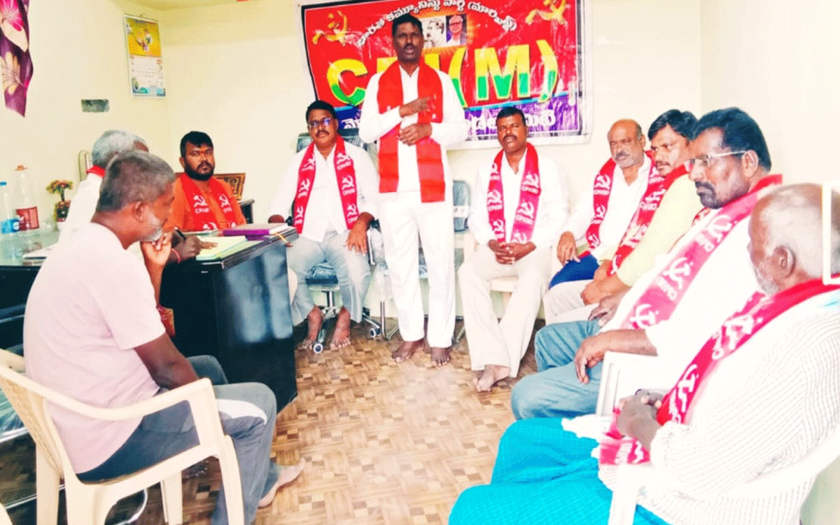 Motokondur : ప్రజా సమస్యలపై పోరాడే సిపిఎంను ఆదరించాలి : మాటూరి బాలరాజు గౌడ్