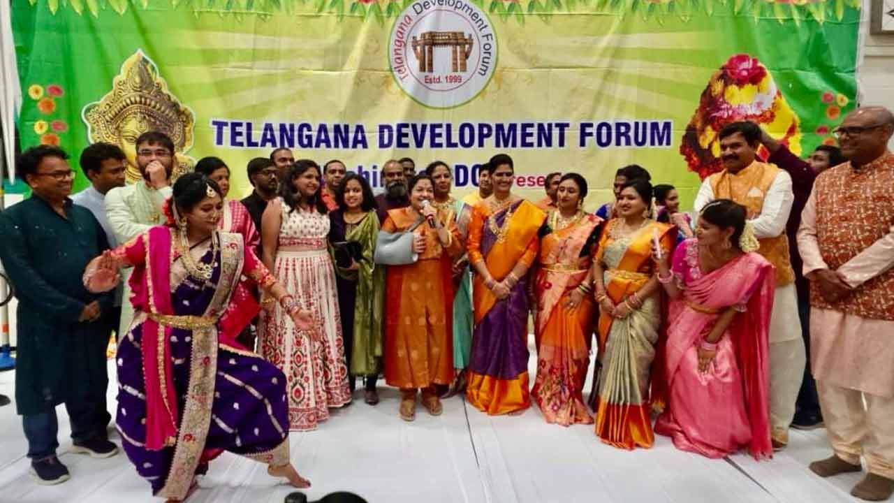 వాషింగ్ట‌న్ డీసీలో వైభ‌వంగా బ‌తుక‌మ్మ, ద‌స‌రా సంబురాలు