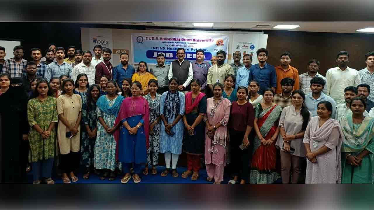 BRAOU | డా. బీఆర్ అంబేద్కర్ ఓపెన్ వర్సిటీలో జాబ్‌ మేళా