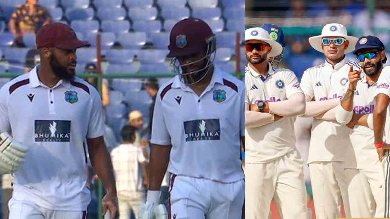 IND vs WI | ఆదుకున్న హోప్, క్యాంప్‌బెల్.. ఢిల్లీ టెస్టులో పోరాడుతున్న విండీస్..!