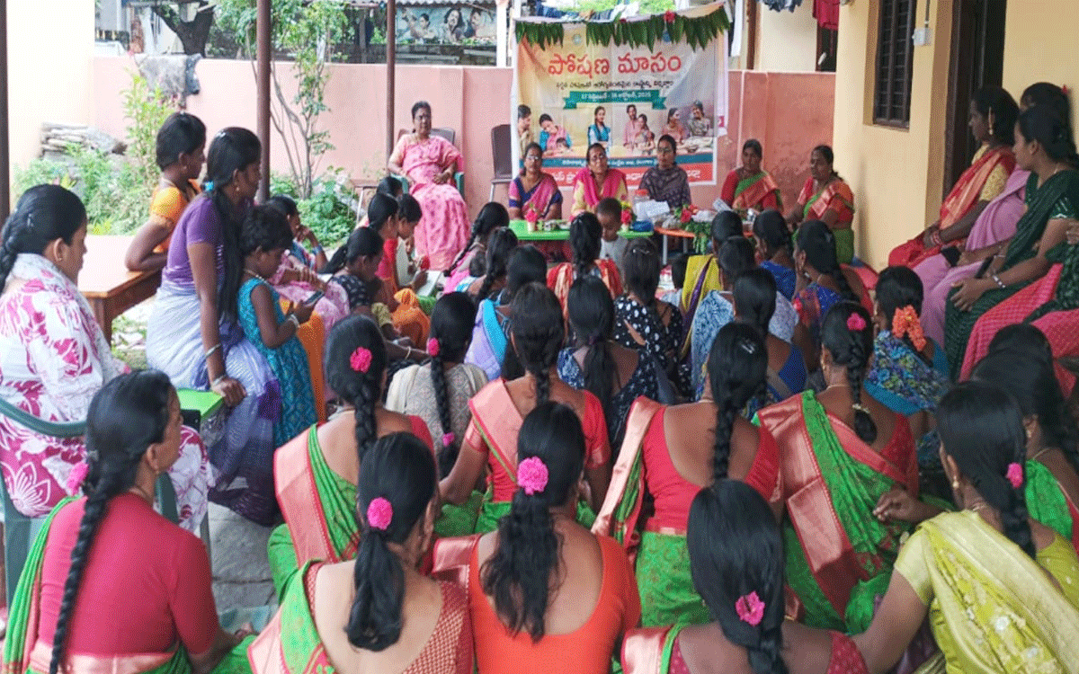 Motokondur : పోషకాహారంతోనే మెరుగైన ఆరోగ్యం : సీడీపీఓ స్వరాజ్యం