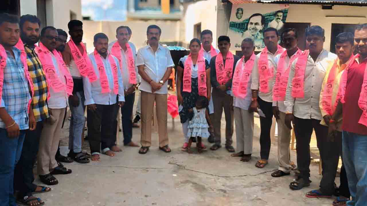 BRS | మాజీ ఎమ్మెల్యే చిట్టెం రామ్మోహన్ రెడ్డి ఆధ్వర్యంలో బీఆర్ఎస్లో చేరికలు