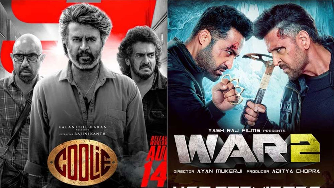 Coolie vs War 2 | “కూలీ” vs “వార్ 2” క్లాష్ .. థియేటర్లలో రజనీ ర‌చ్చ‌, కానీ ఓటీటీలో ఎన్టీఆర్ దూకుడు!