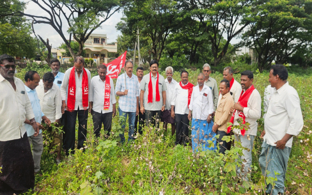 Khammam Rural : 'పత్తి రైతులను ప్ర‌భుత్వం ఆదుకోవాలి'