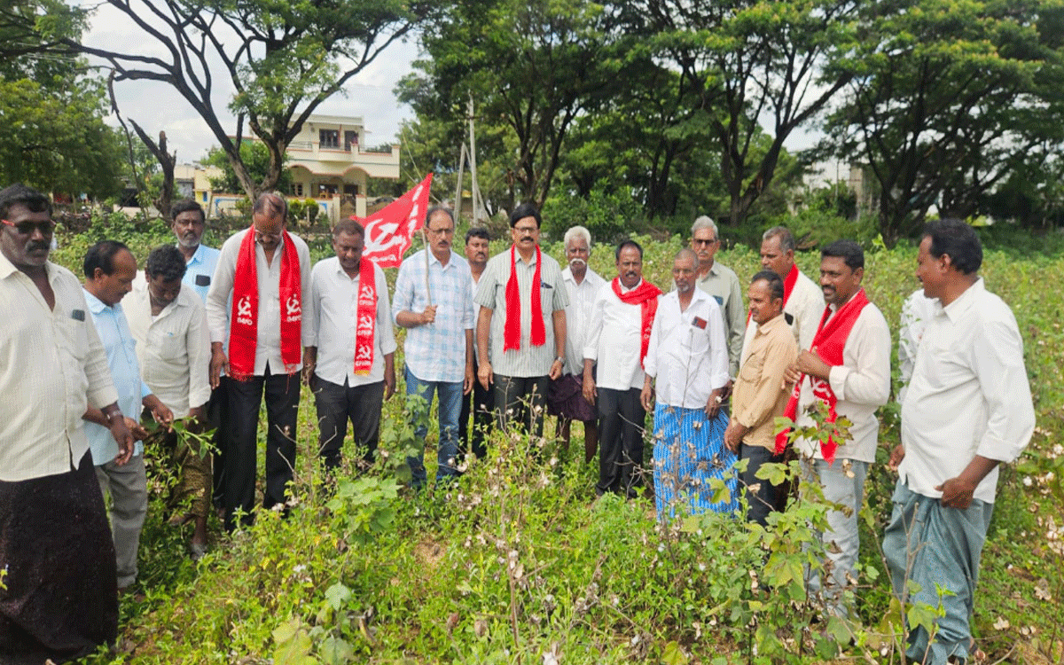 Khammam Rural : ‘పత్తి రైతులను ప్ర‌భుత్వం ఆదుకోవాలి’