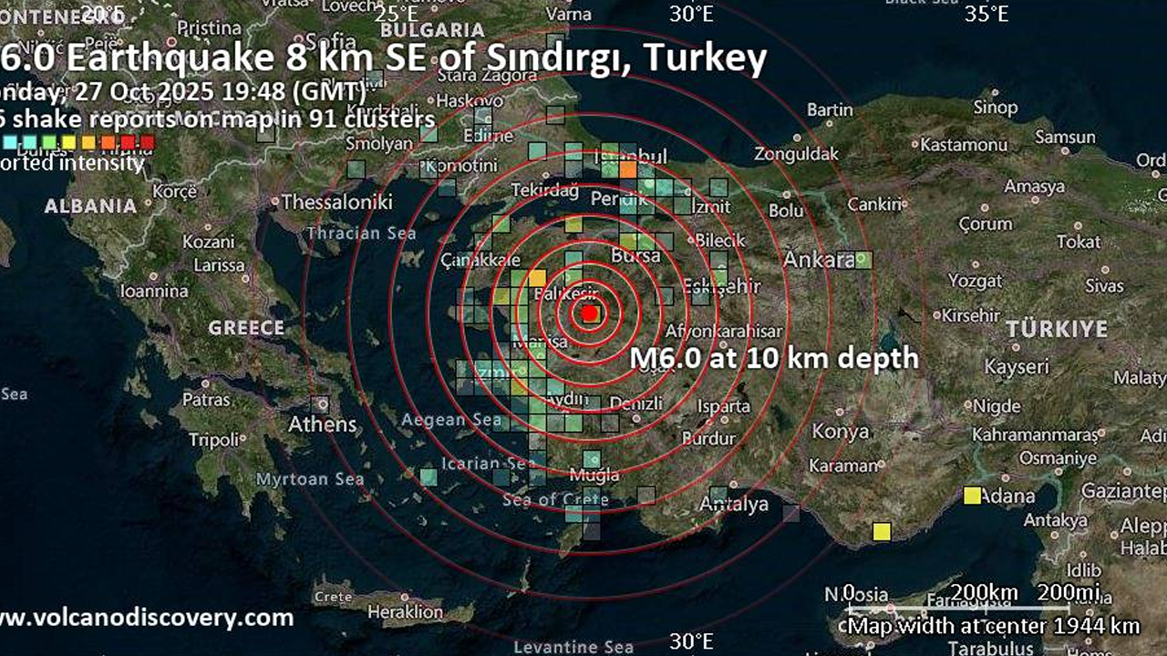 Turkey Earthquake | టర్కీలో భారీ భూకంపం.. కుప్పకూలిన భవనాలు
