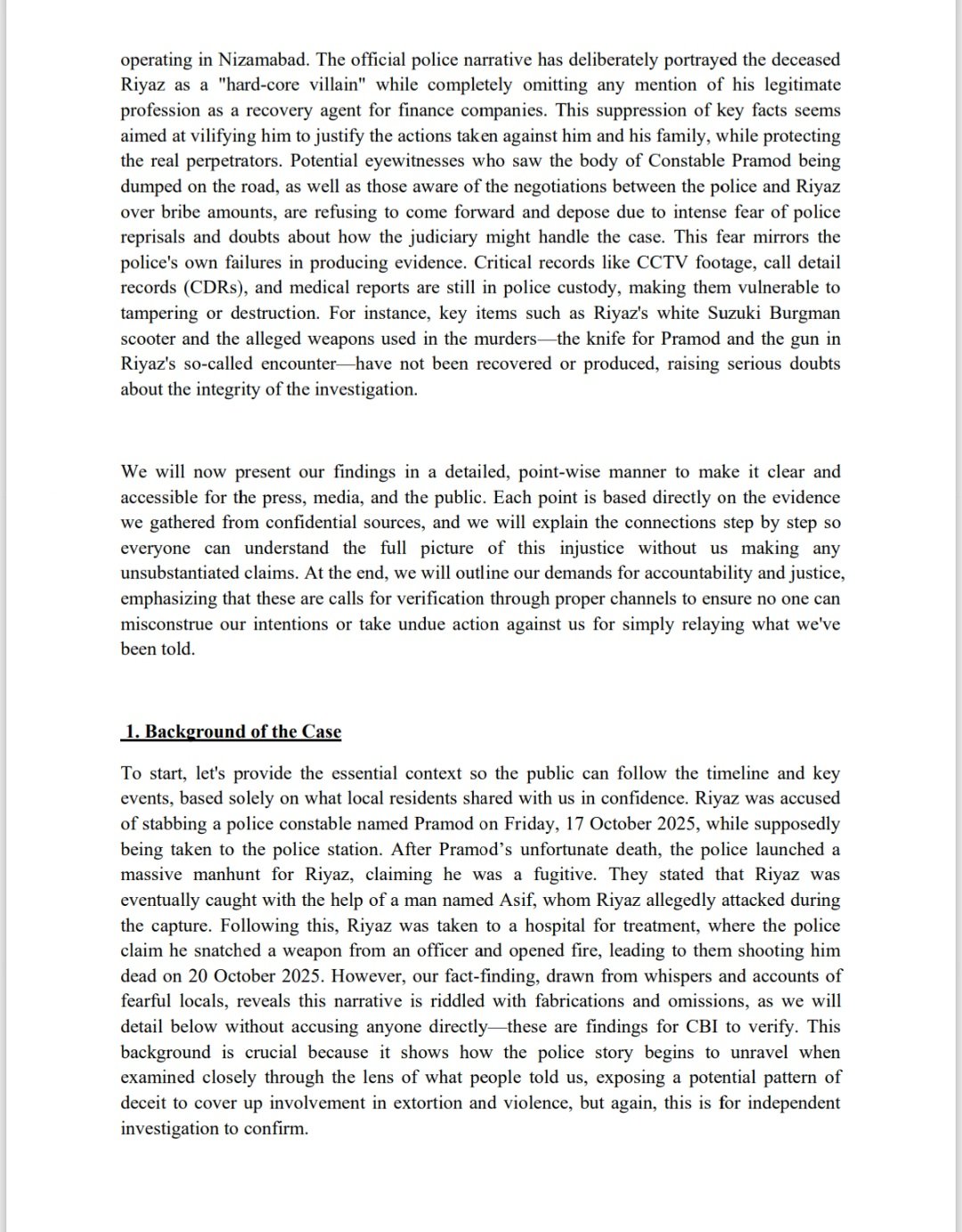 Fact Finding Report2