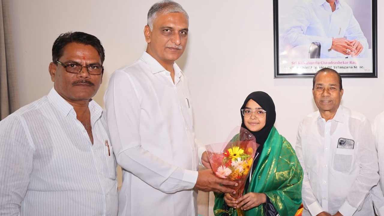 Harish Rao | తెలంగాణ సమాజానికి మీరు తిరిగి ఇవ్వాలి.. విద్యార్థులకు హరీశ్‌రావు సూచన