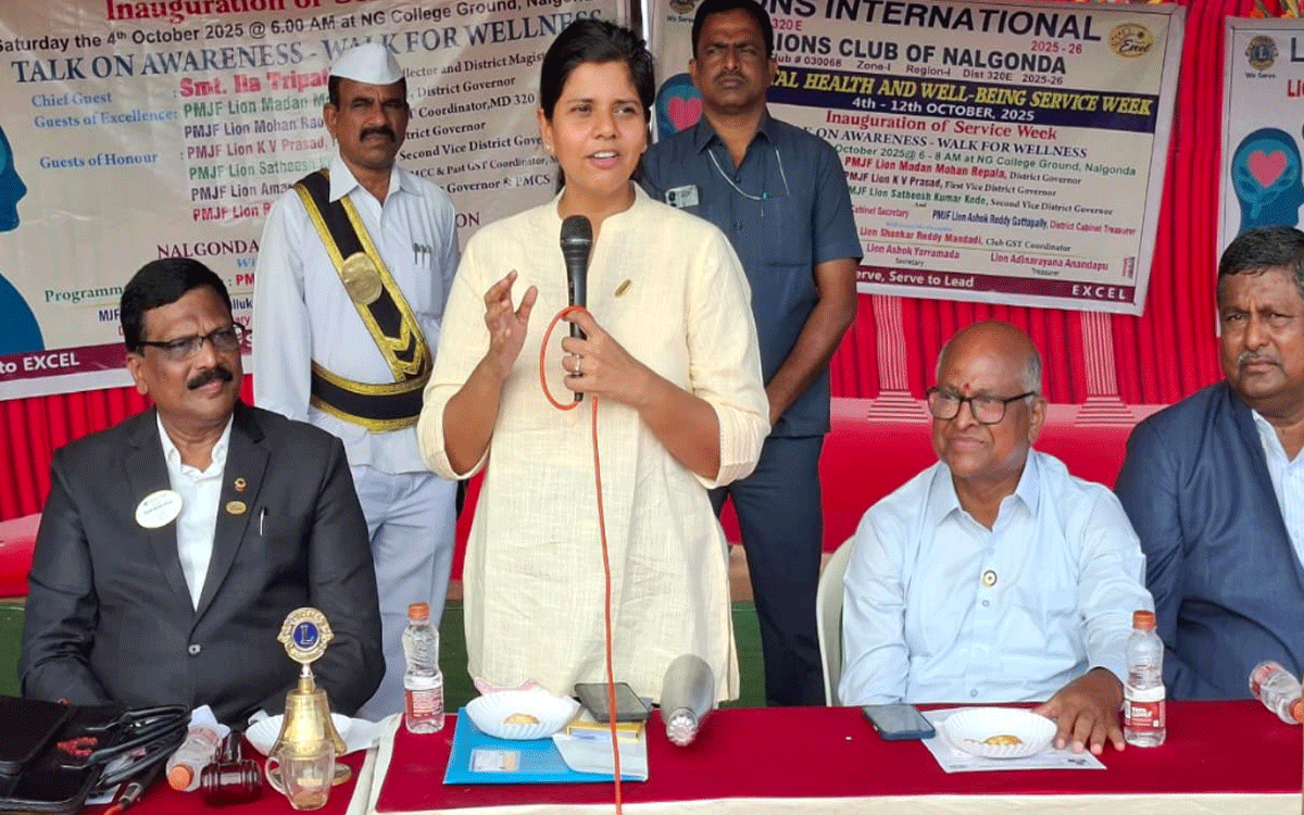 Nilagiri : ప్రతి ఒక్కరూ మానసిక ఆరోగ్యంపై దృష్టి సారించాలి : కలెక్టర్ ఇలా త్రిపాఠి