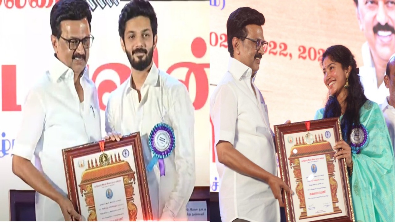 Sai Pallavi | త‌మిళ‌నాడు ‘కలైమామణి’ పురస్కారం అందుకున్న సాయి ప‌ల్ల‌వి, అనిరుధ్