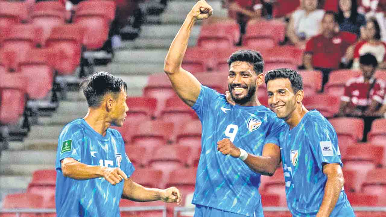 సింగపూర్‌తో మ్యాచ్‌ డ్రా