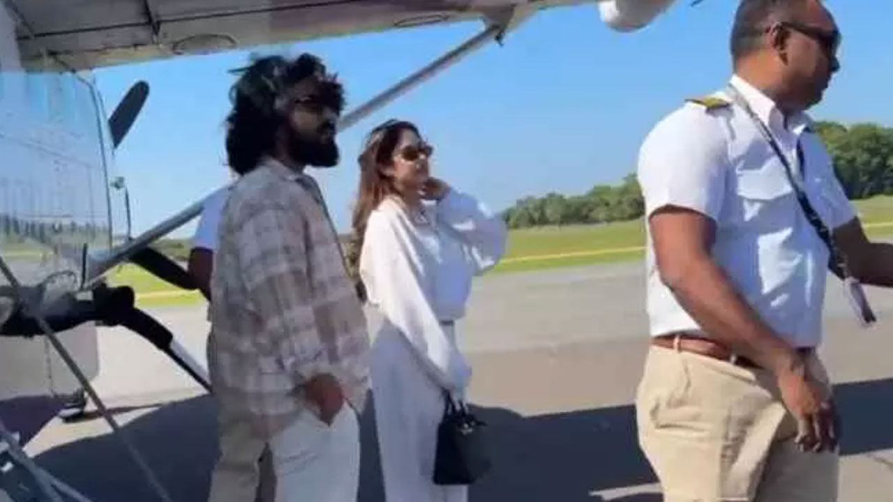 Peddi | జాన్వీ క‌పూర్‌తో క‌లిసి శ్రీలంక‌లో ల్యాండ్ అయిన రామ్ చ‌ర‌ణ్‌.. వీడియో వైర‌ల్