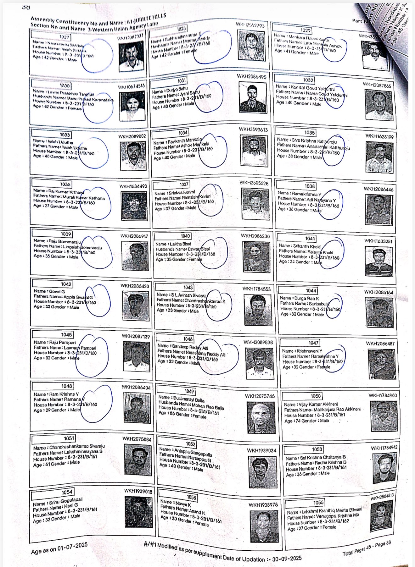 Jubilee Hills Voterlist2