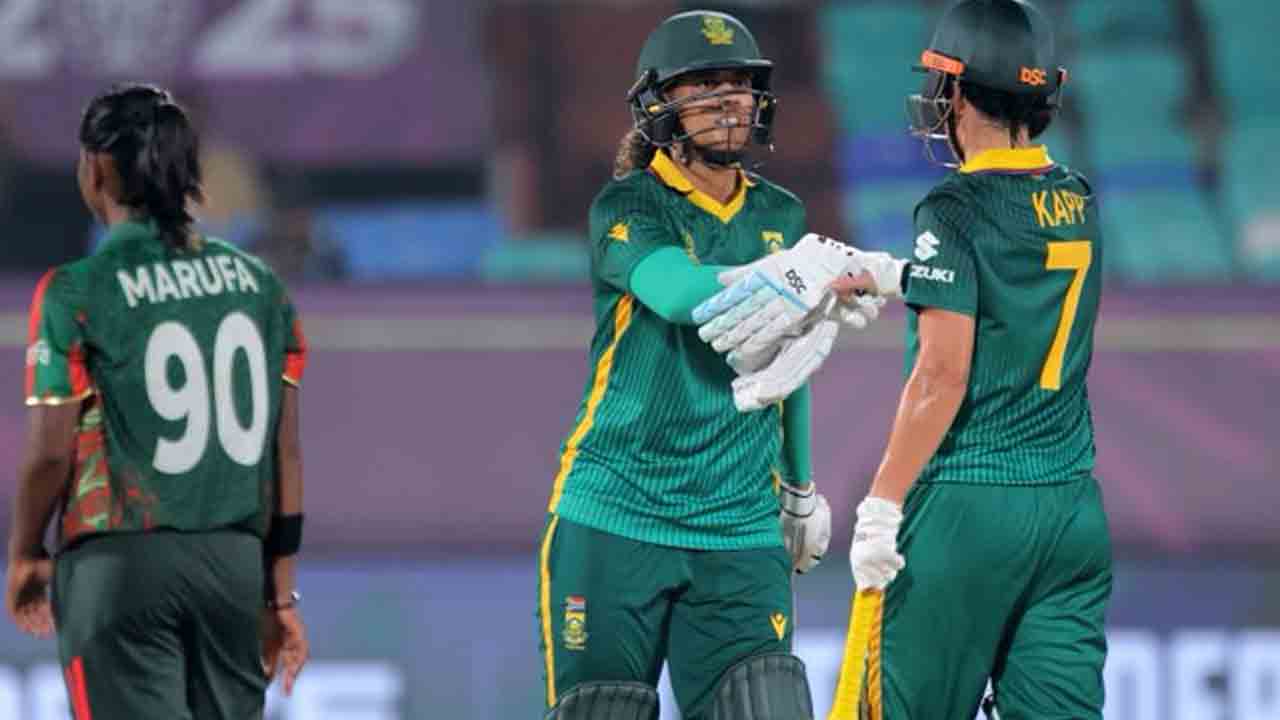 SAW vs BANW | మరినే కాప్‌ ఔట్.. ఫినిషర్ డీక్లెర్క్‌పైనే సఫారీల ఆశలు..!