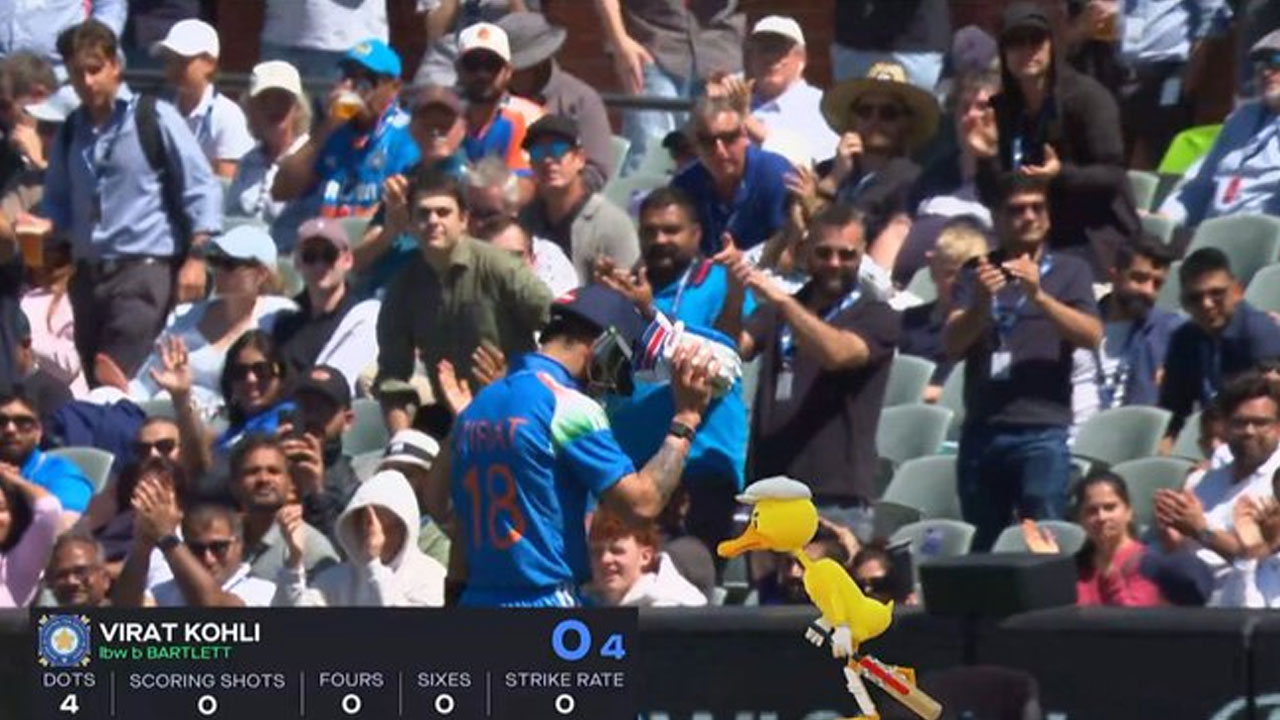 Virat Kohli:  విరాట్ కోహ్లీ మ‌ళ్లీ డ‌కౌట్.. వీడియో