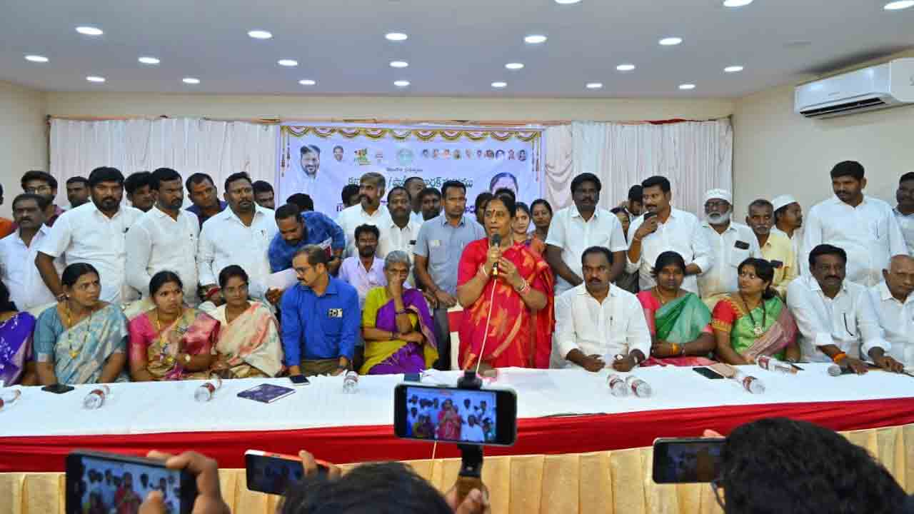 Konda Surekha | ఇందిరమ్మ ఇళ్ల లబ్దిదారుల ఎంపికపై విచారణ : మంత్రి కొండా సురేఖ