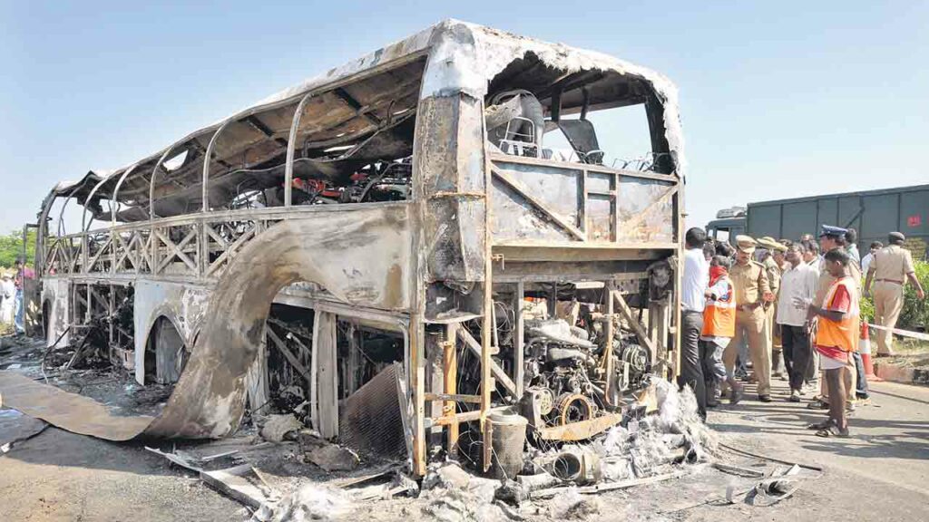 Kurnool Bus Fire Accident
