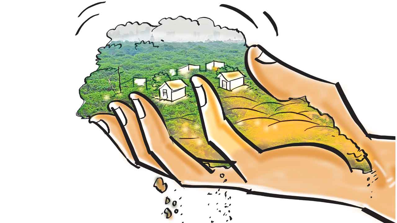 జతకట్టి.. కొల్లగొట్టి.. విలువైన భూములు మాయం చేస్తున్న భూ బకాసురులు