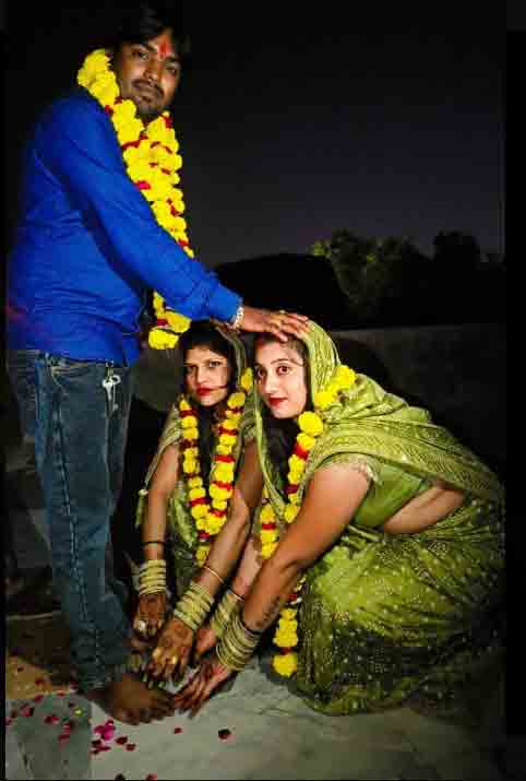 Man Celebrates Karwa Chauth