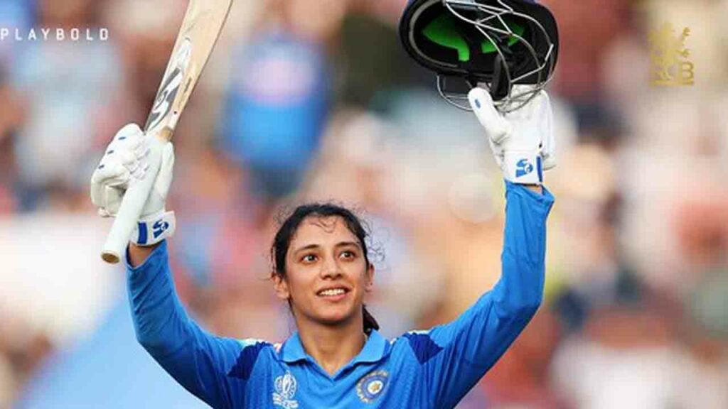 Mandhana Ton