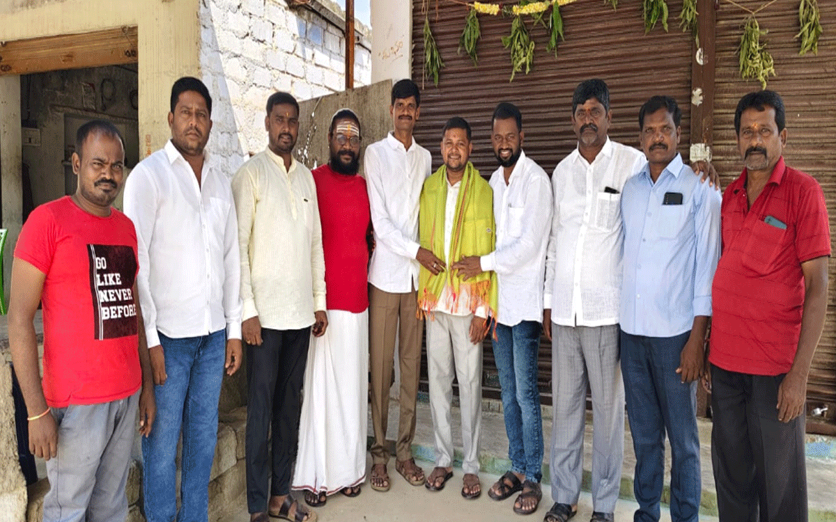 Motokondur : శాలివాహనుల సంక్షేమం కోసం కృషి : జివిలికపల్లి వెంకటేశ్‌