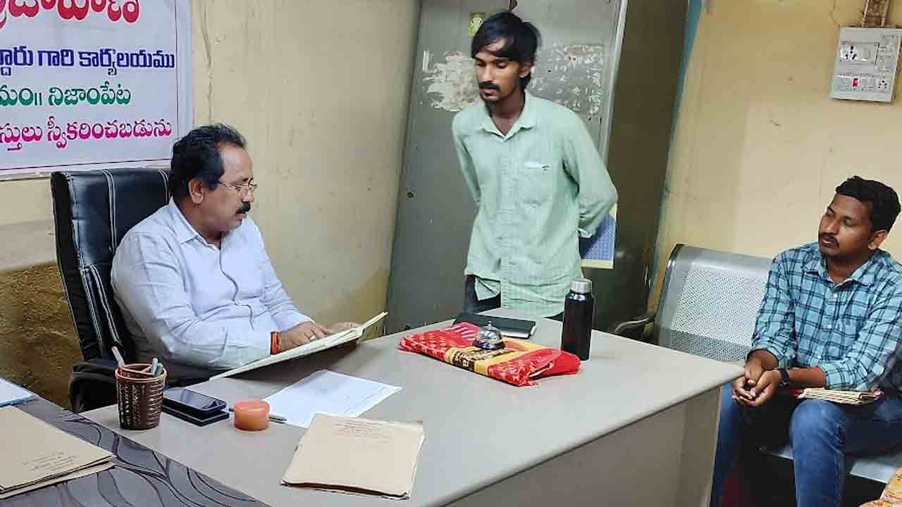 Nizampet | త్వరితగతిన భూ సమస్యలను పరిష్కరించాలి : అదనపు కలెక్టర్‌ నగేశ్‌