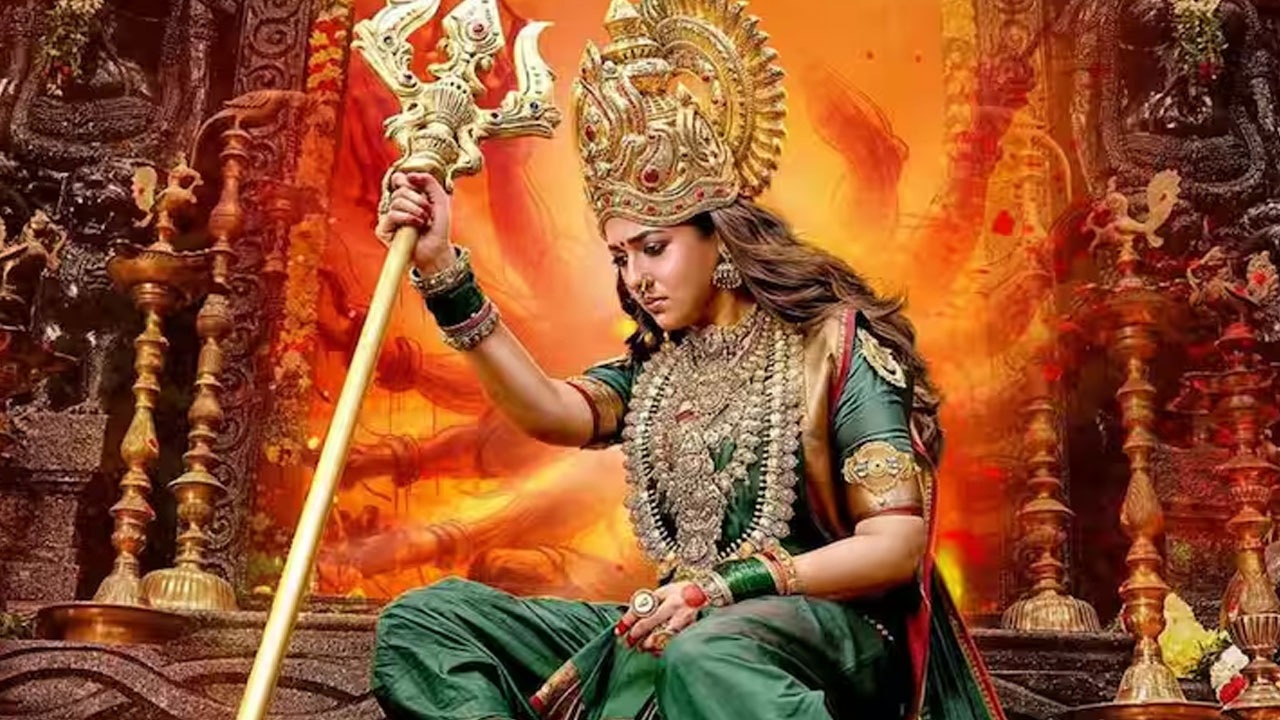 Nayanthara | నయనతార ‘మూకుతి అమ్మన్ 2’ లుక్ విడుదల .. మళ్లీ దేవతారూపంలో లేడి సూపర్‌స్టార్!