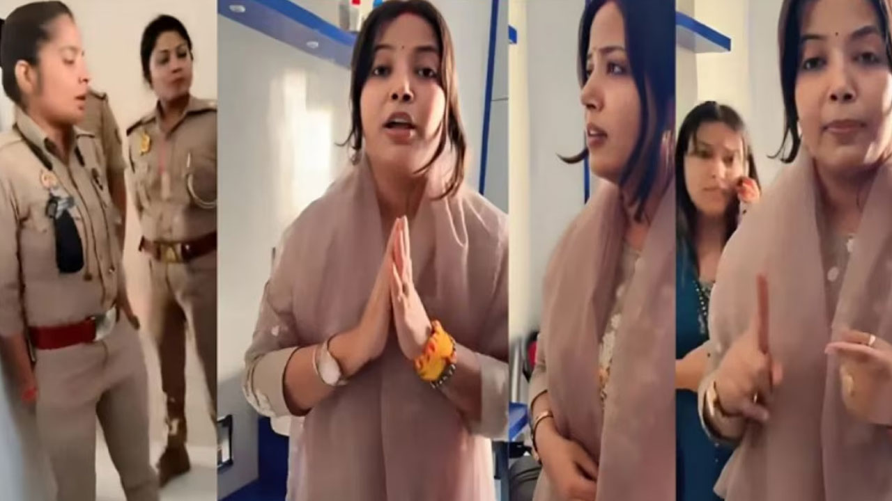 Pawan Controversy | పవన్ ఇంటి వద్ద హైడ్రామా .. భార్య కన్నీటి ఆవేదన, పోలీసులతో వాగ్వాదం