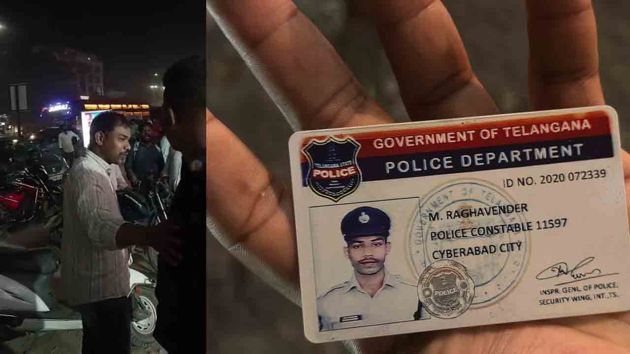 Chandanagar | మద్యం మత్తులో కానిస్టేబుల్ హల్‌చల్.. పోలీసులకు అప్పగింత..!