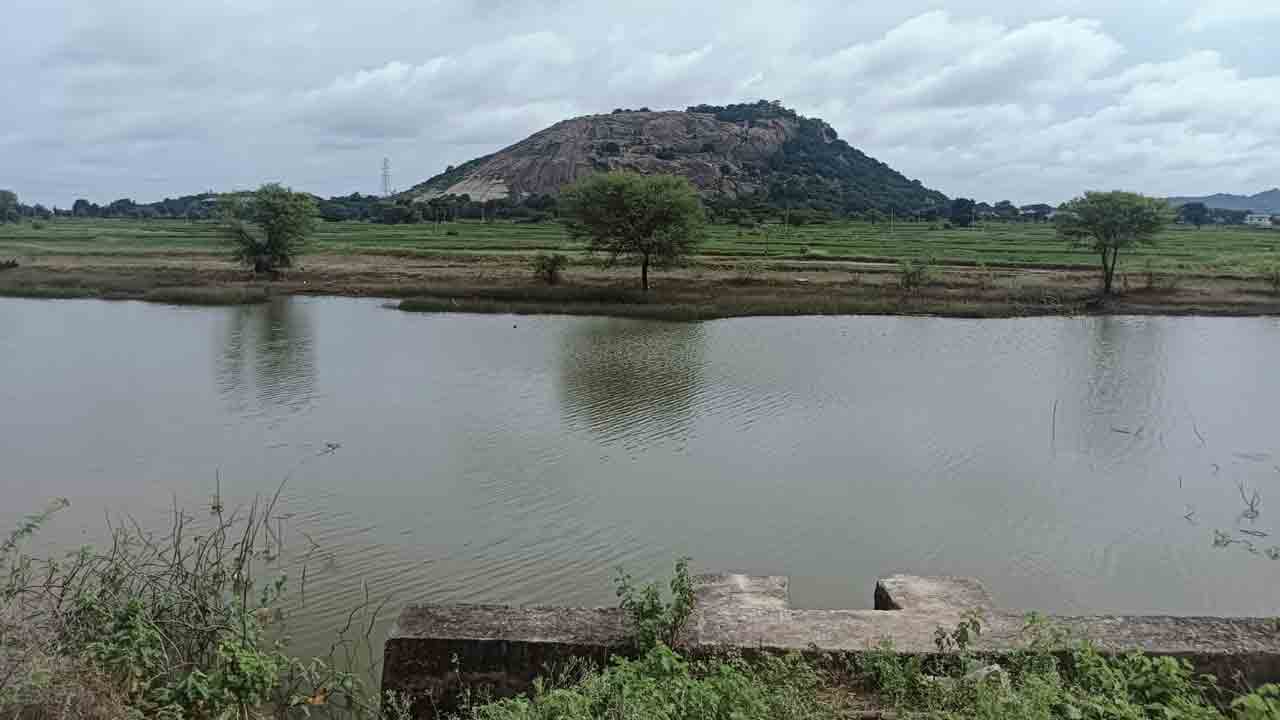 చెరువు తూమును ధ్వంసం చేసిన నేత.. వాగు పాలైనసాగునీరు, చేపలు.. చర్యలు తీసుకోవాలని వినతి