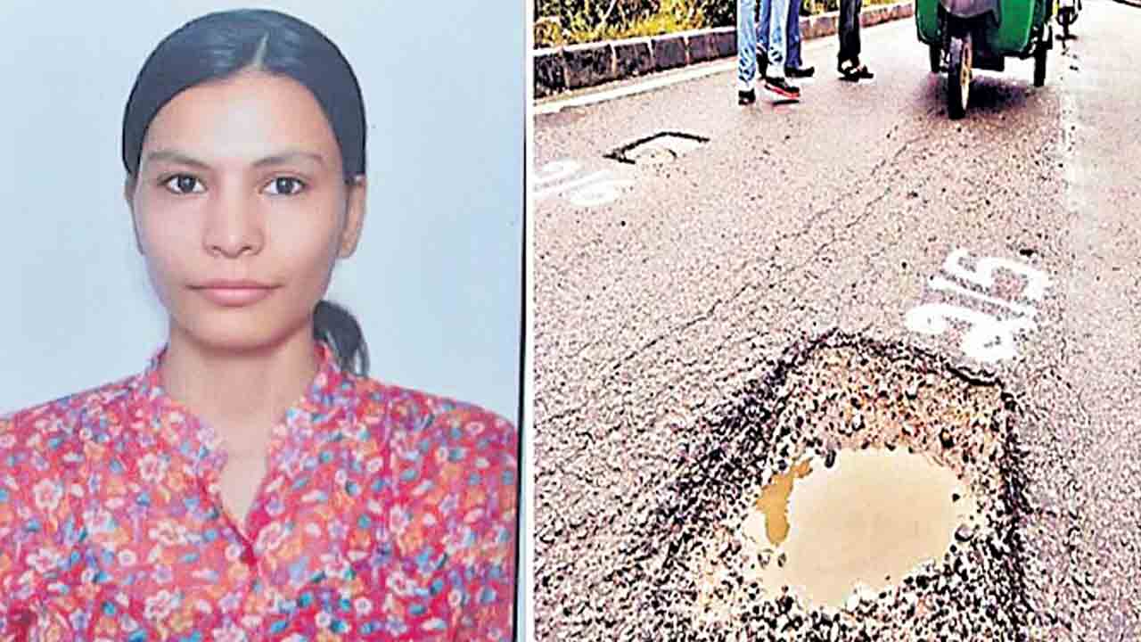 బెంగళూరు రోడ్లపై గుంతలకు మరో ప్రాణం బలి