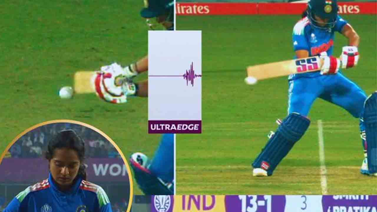 INDW vs ENGW | టీమిండియాకు ఆదిలోనే షాక్.. ప్రతీకాను బోల్తా కొట్టించిన బెల్..!