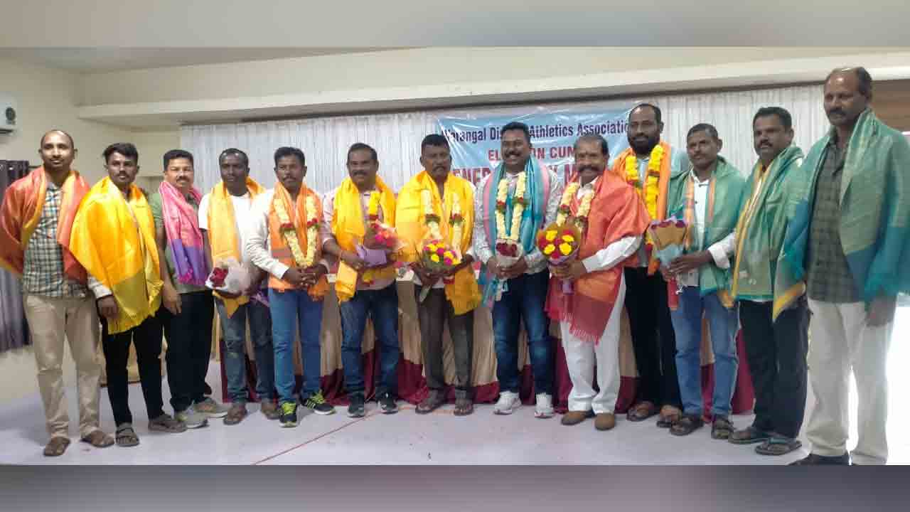 Athletics | అథ్లెటిక్స్​ అసోసియేషన్‌ వరంగల్‌ జిల్లా అధ్యక్షుడిగా పుల్యాల కిషన్‌