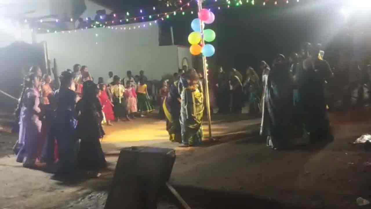 రాజుర గ్రామంలో వైభవంగా పౌర్ణమి వేడుకలు.. వీడియో