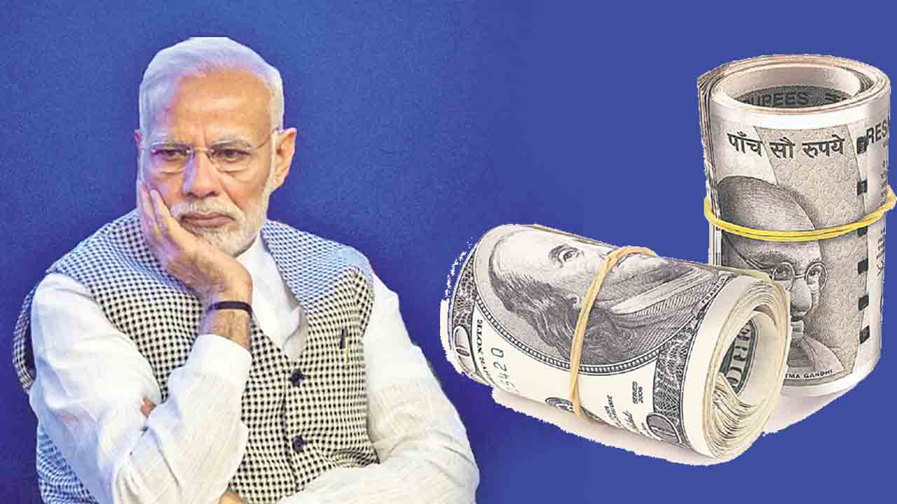 అయ్యయ్యో.. రూపాయి.. తొలిసారి 88.80 స్థాయికి క్షీణత