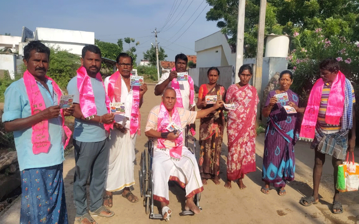 Thungathurthy : ఇంటింటికి కాంగ్రెస్ పార్టీ బాకీ కార్డులు : తాటికొండ సీతయ్య