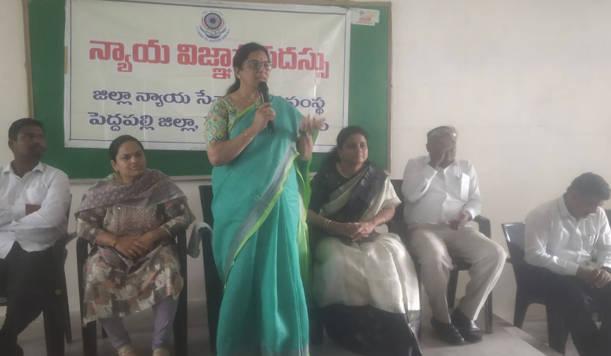 Awareness of Law | చట్టాలపై అవగాహన పెంచుకుంటూ ఉన్నత లక్ష్యంతో ముందుకు సాగాలి.. జిల్లా ప్రధాన న్యాయ మూర్తి సునీత కుంచాల