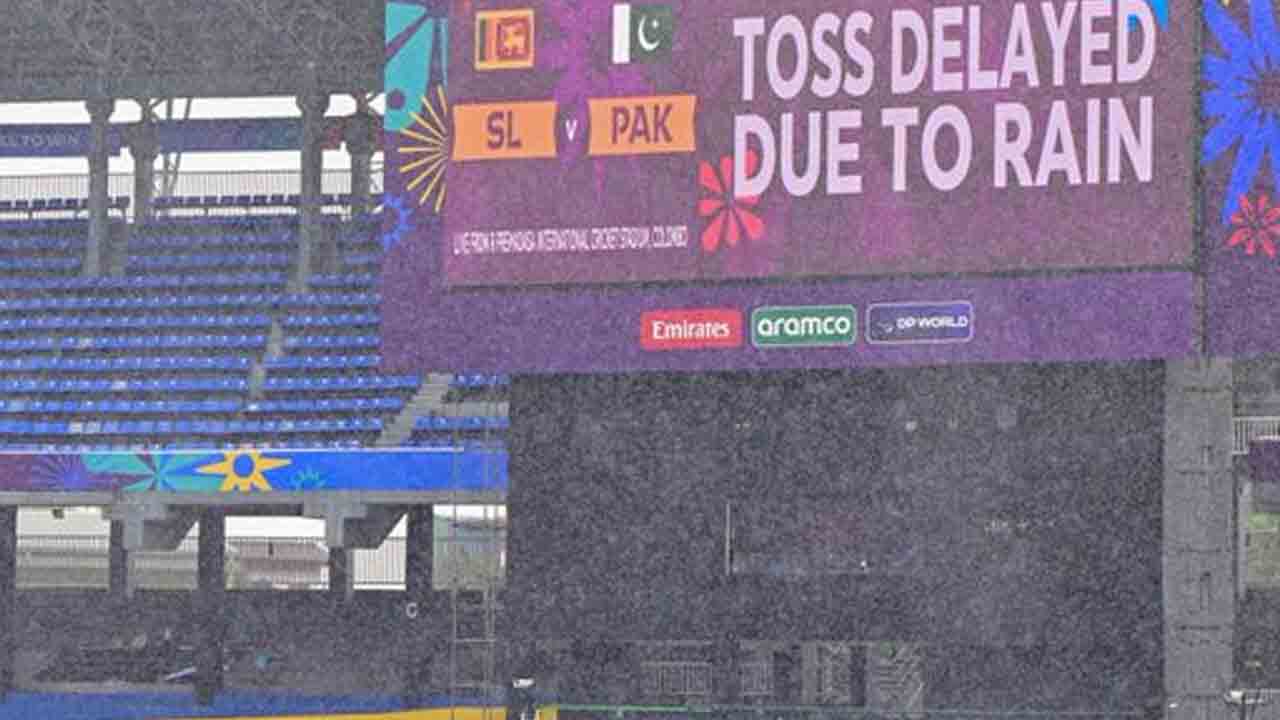 SLW vs PAKW | శ్రీలంక మ్యాచ్‌కు మళ్లీ అడ్డుపడిన వరుణుడు.. టాస్ ఆలస్యం..!
