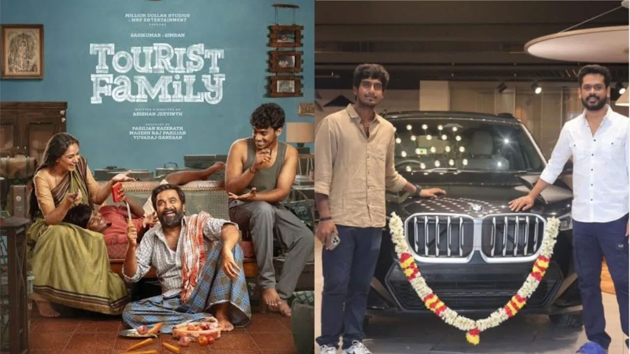 Tourist Family | ‘టూరిస్ట్ ఫ్యామిలీ’ దర్శకుడికి  వెడ్డింగ్ గిఫ్ట్గా బీఎండబ్ల్యూ కారు.. నిర్మాతపై ప్రశంసల వర్షం