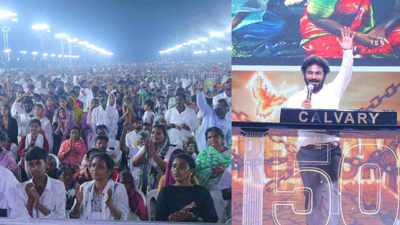 Kasipet | ప్రపంచ శాంతి కోసమే ఉపవాస దీక్షలు : కల్వరీ చర్చ్ పాస్టర్ ప్రవీణ్